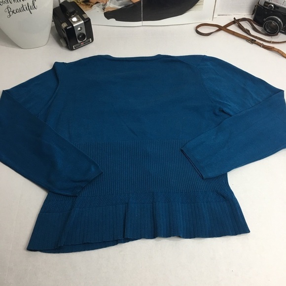 Casual Corner Button Down Sweater - Picture 9 of 11